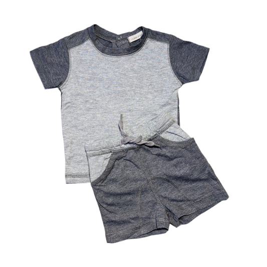Ensemble gris 6 mois