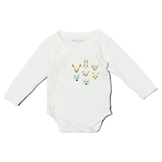 Body croisé animaux 3 mois